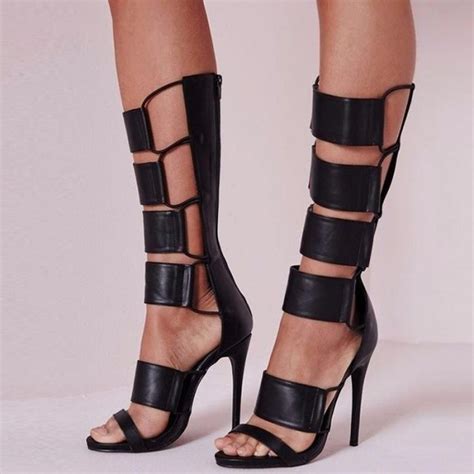 versace heeled gladiator sandals|versace open toe stiletto sandals.